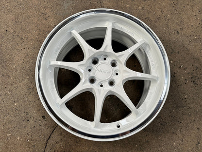 New 16X7 ET40 AOW Flow Formed CE28CR Rim (4 wheel) Gloss White 4X100