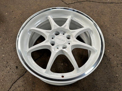 New 16X7 ET40 AOW Flow Formed CE28CR Rim (4 wheel) Gloss White 4X100