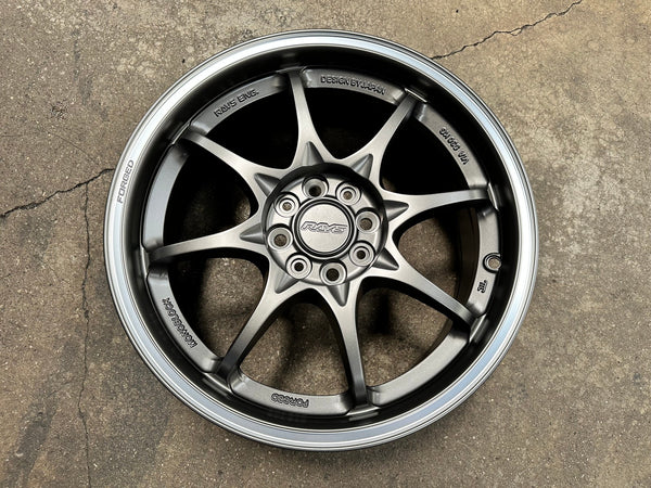 New 16X7 ET40 AOW Flow Formed CE28CR Rim (4 wheel) Matt Gunmetal 4X100