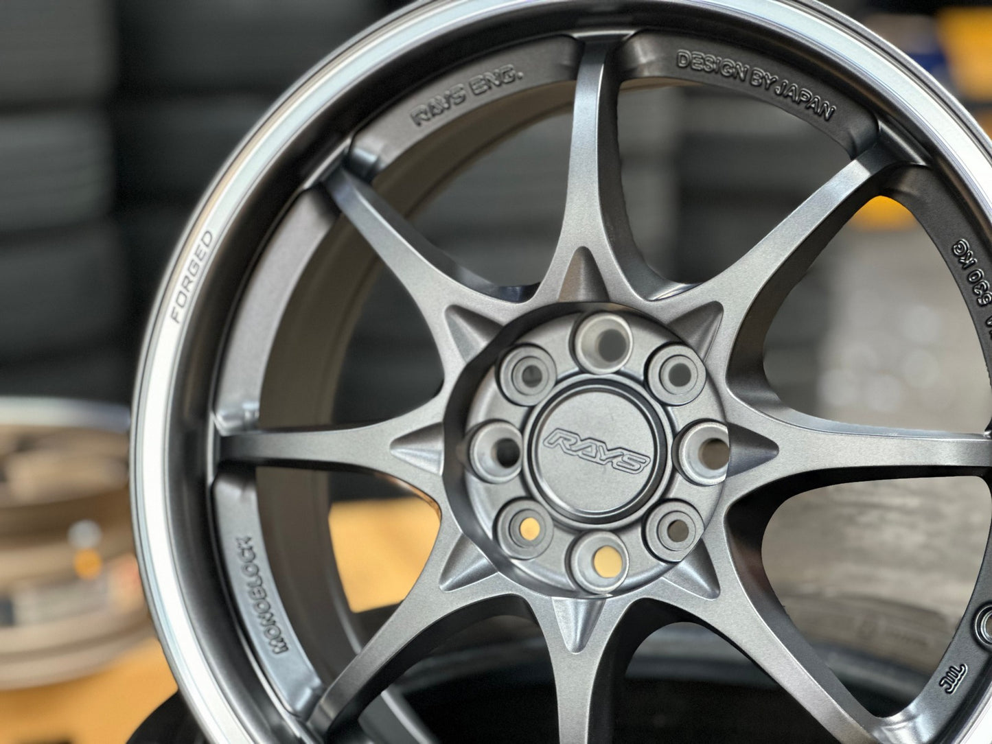 New 16X7 ET40 AOW Flow Formed CE28CR Rim (4 wheel) Matt Gunmetal 4X100