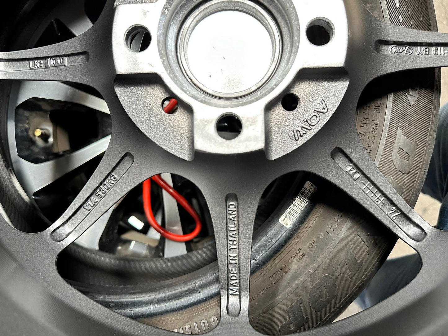 New 16X7 ET40 AOW Flow Formed CE28CR Rim (4 wheel) Matt Gunmetal 4X100