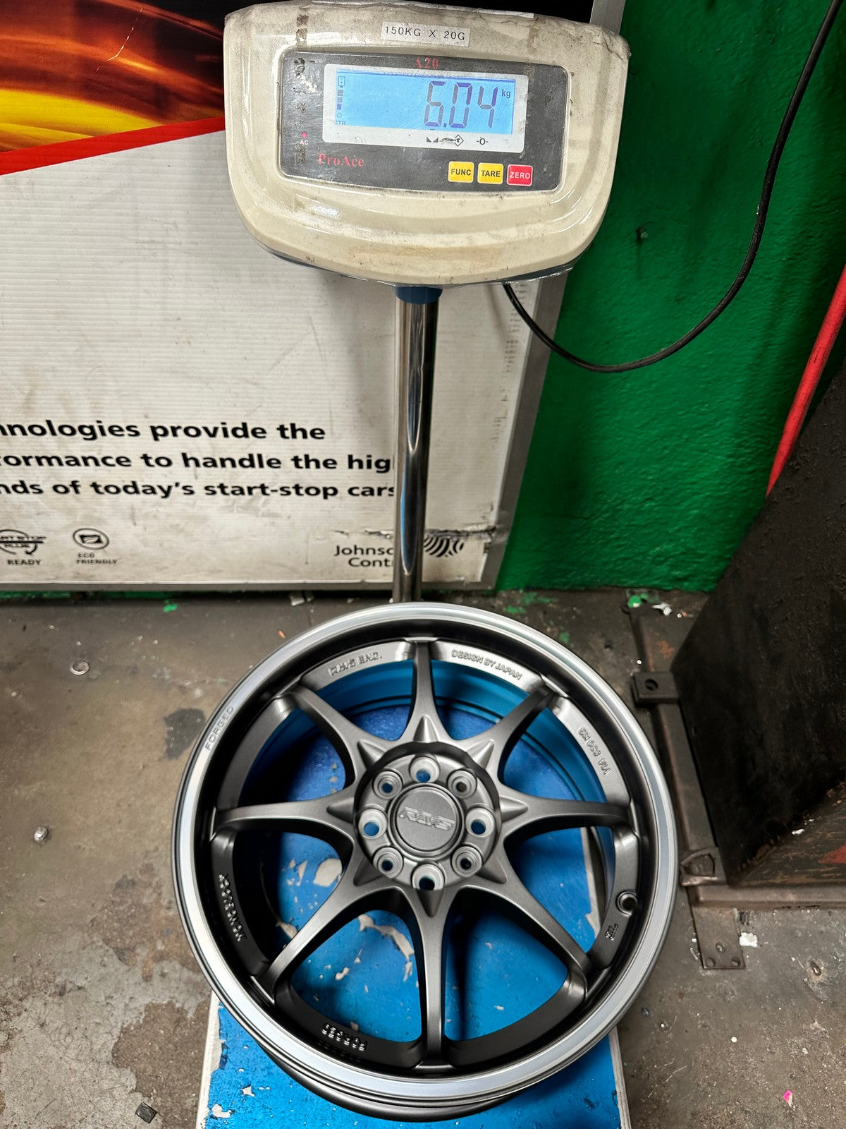 New 16X7 ET40 AOW Flow Formed CE28CR Rim (4 wheel) Matt Gunmetal 4X100