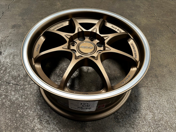 New 16X7 ET40 AOW Flow Formed CE28CR Rim (4 wheel) Matt Bronze 4X114.3