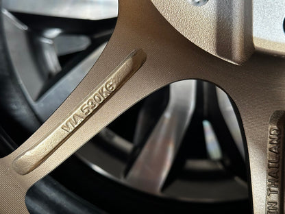 New 16X7 ET40 AOW Flow Formed CE28CR Rim (4 wheel) Matt Bronze 4X114.3