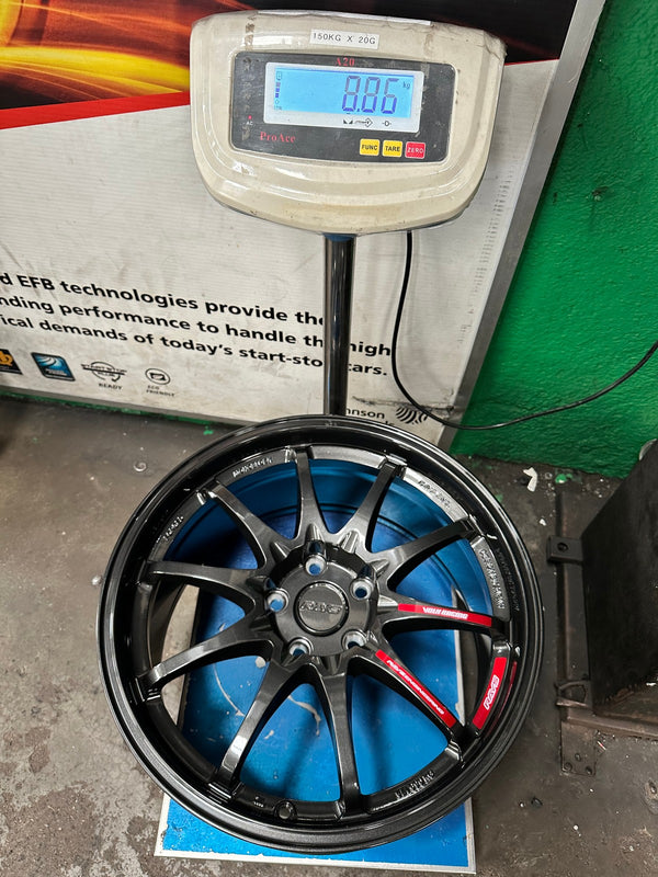 New 18X9 ET40 AOW Flow Formed CE28CR Rim (4 wheel) Gloss Gunmetal 5X114.3