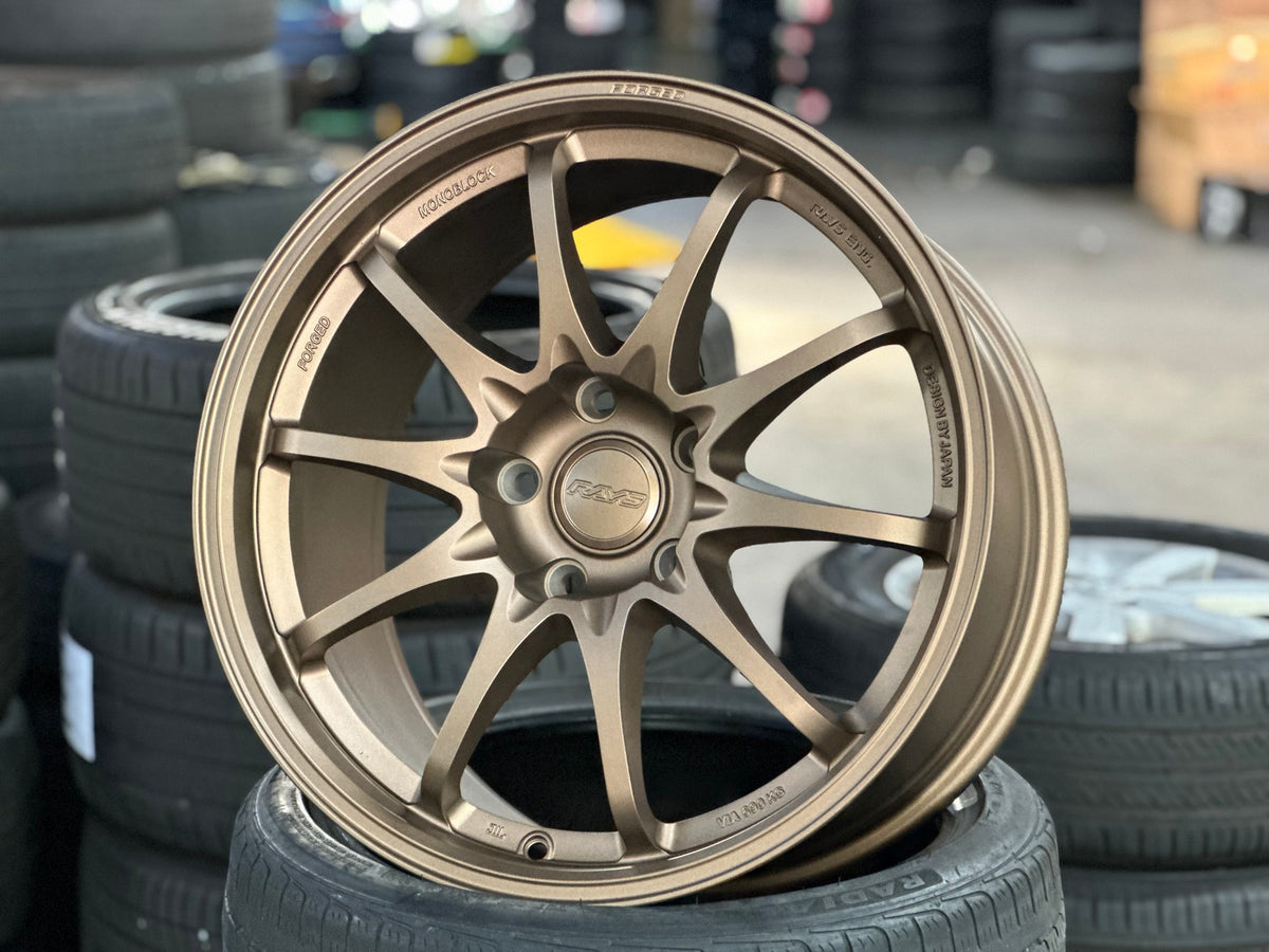 New 18X9.5 ET44 AOW Flow Formed CE28 Rim (4 wheel) Matt Bronze 5X120