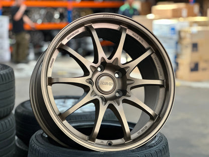 New 18X9.5 ET44 AOW Flow Formed CE28 Rim (4 wheel) Matt Bronze 5X120