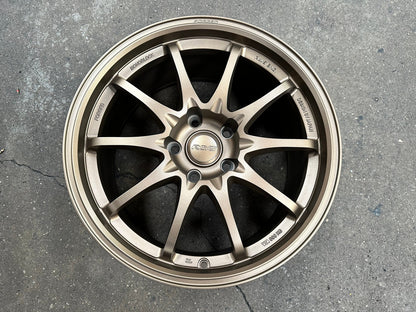 New 18X9.5 ET44 AOW Flow Formed CE28 Rim (4 wheel) Matt Bronze 5X120