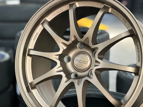 New 18X9.5 ET44 AOW Flow Formed CE28 Rim (4 wheel) Matt Bronze 5X120