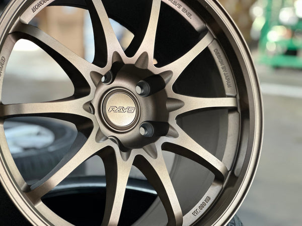 New 18X9.5 ET44 AOW Flow Formed CE28 Rim (4 wheel) Matt Bronze 5X120