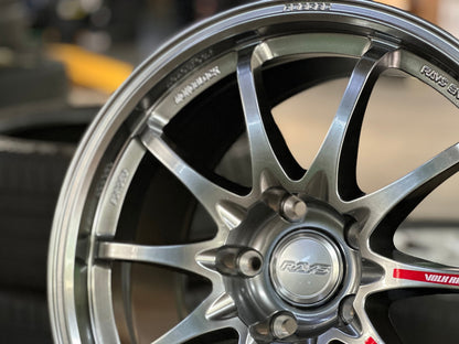 New 18X9.5 ET44 AOW Flow Formed CE28 Rim (4 wheel) Gloss Gunmetal 5X120