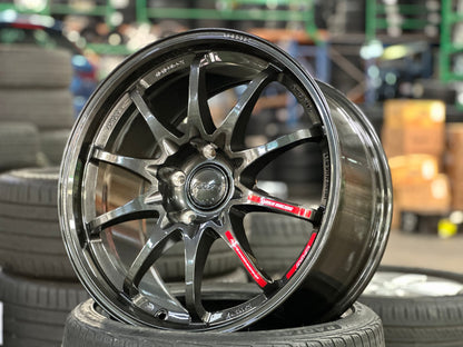 New 18X9.5 ET44 AOW Flow Formed CE28 Rim (4 wheel) Dark Gunmetal 5X120