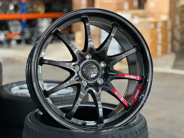 New 18X9.5 ET44 AOW Flow Formed CE28 Rim (4 wheel) Dark Gunmetal 5X120