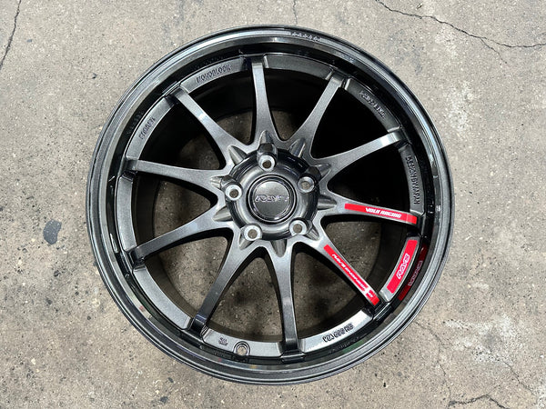 New 18X9.5 ET44 AOW Flow Formed CE28 Rim (4 wheel) Dark Gunmetal 5X120