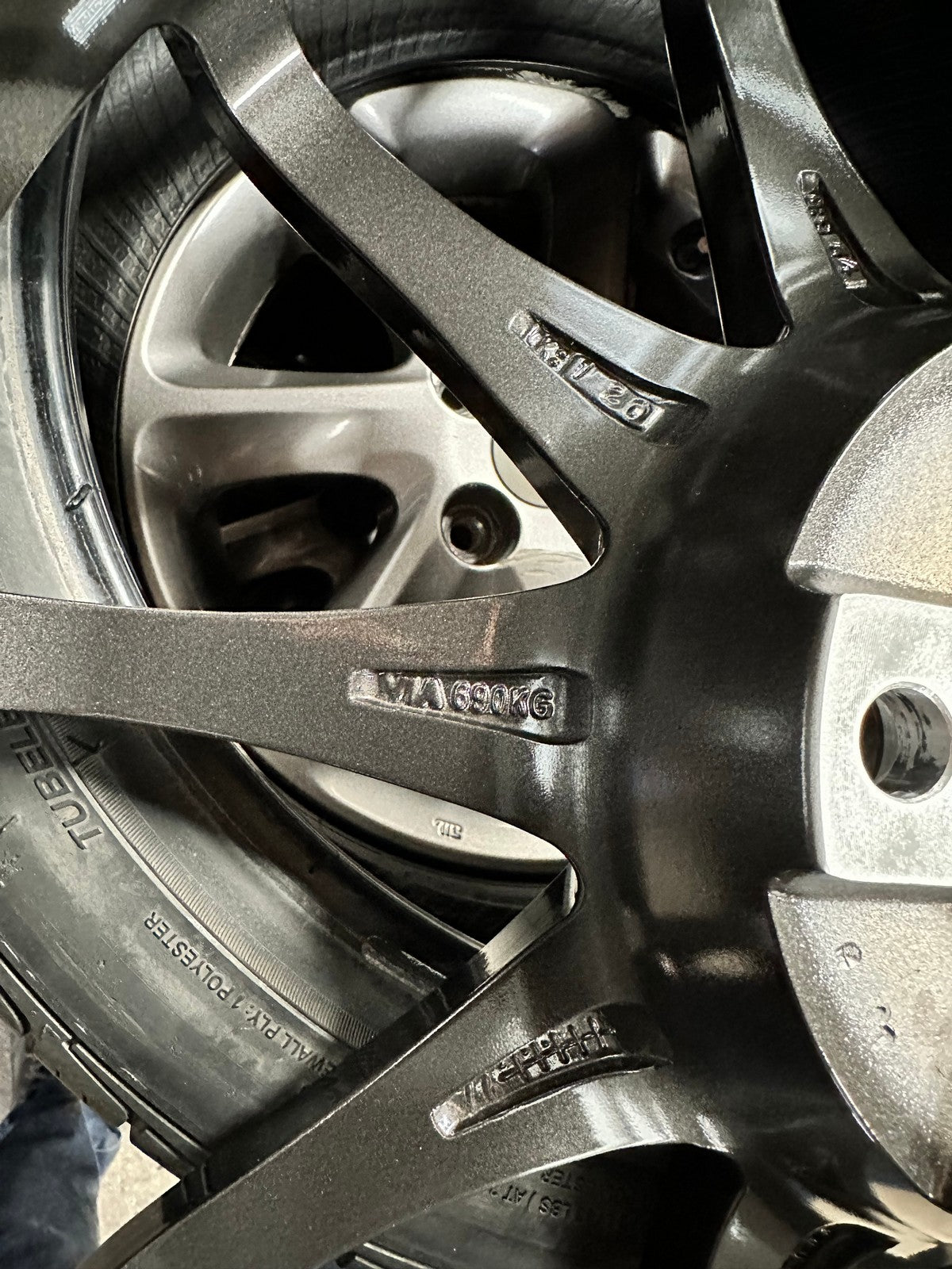 New 18X9.5 ET44 AOW Flow Formed CE28 Rim (4 wheel) Dark Gunmetal 5X120