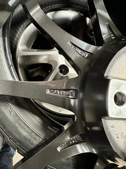 New 18X9.5 ET44 AOW Flow Formed CE28 Rim (4 wheel) Dark Gunmetal 5X120