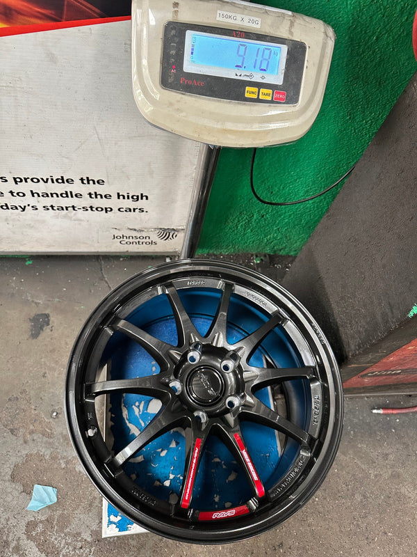 New 18X9.5 ET44 AOW Flow Formed CE28 Rim (4 wheel) Dark Gunmetal 5X120