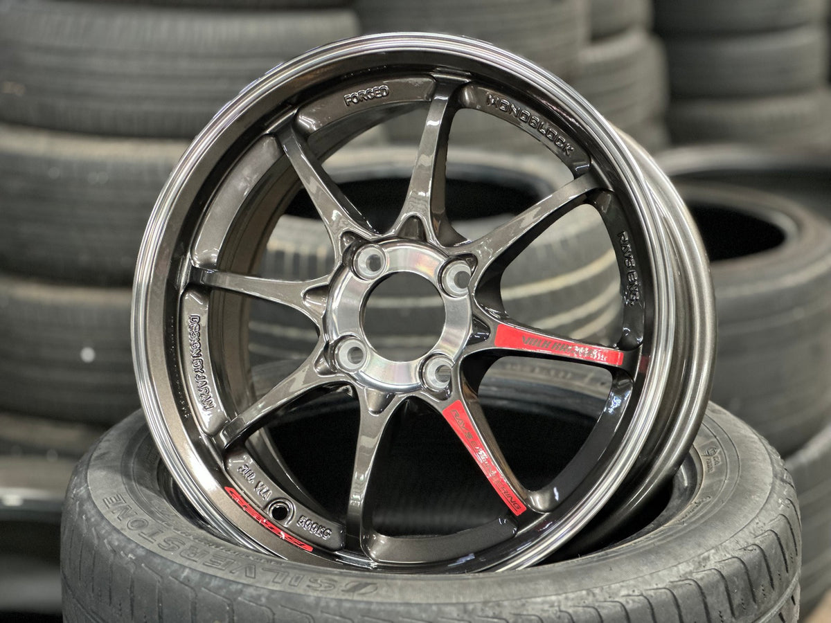 New 15X6.5 ET40 AOW Flow Formed CE28SLRim (4 wheel) Gloss Gunmetal 4X100