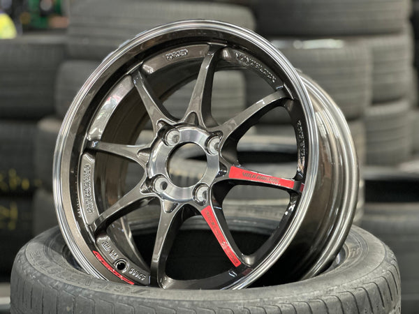 New 15X6.5 ET40 AOW Flow Formed CE28SLRim (4 wheel) Gloss Gunmetal 4X100