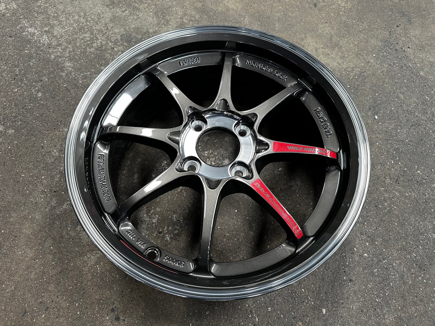 New 15X6.5 ET40 AOW Flow Formed CE28SLRim (4 wheel) Gloss Gunmetal 4X100