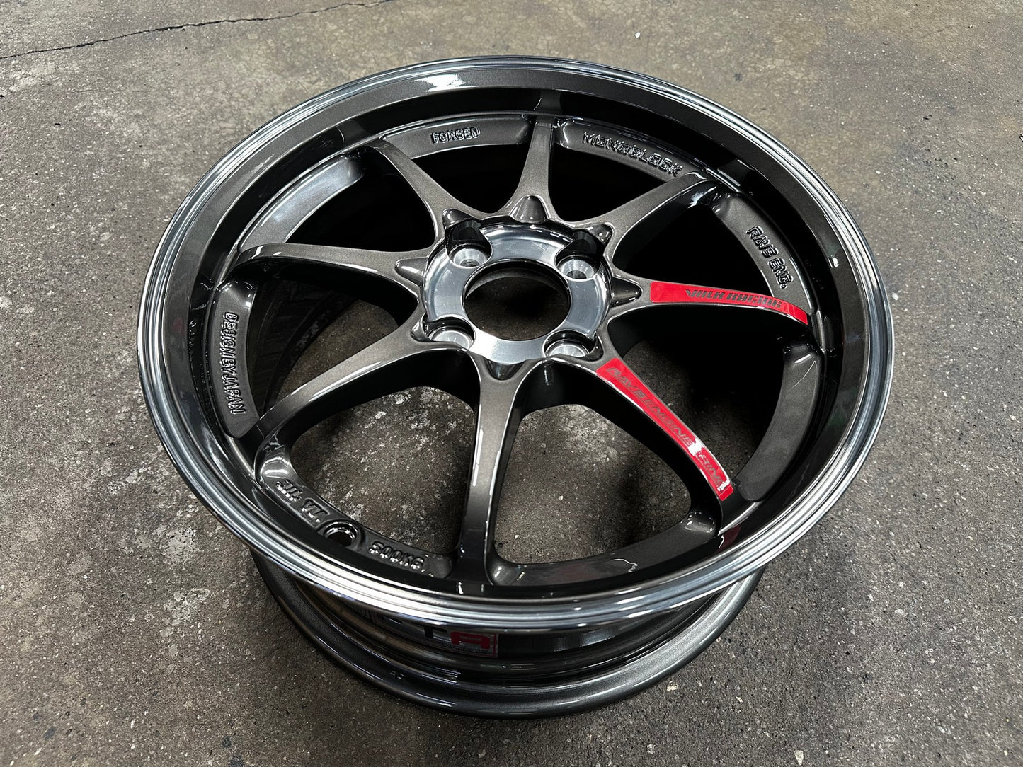 New 15X6.5 ET40 AOW Flow Formed CE28SLRim (4 wheel) Gloss Gunmetal 4X100