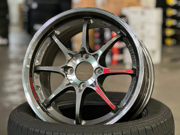 New 15X7 ET35 AOW Flow Formed CE28SLRim (4 wheel) Gloss Gunmetal 4X100