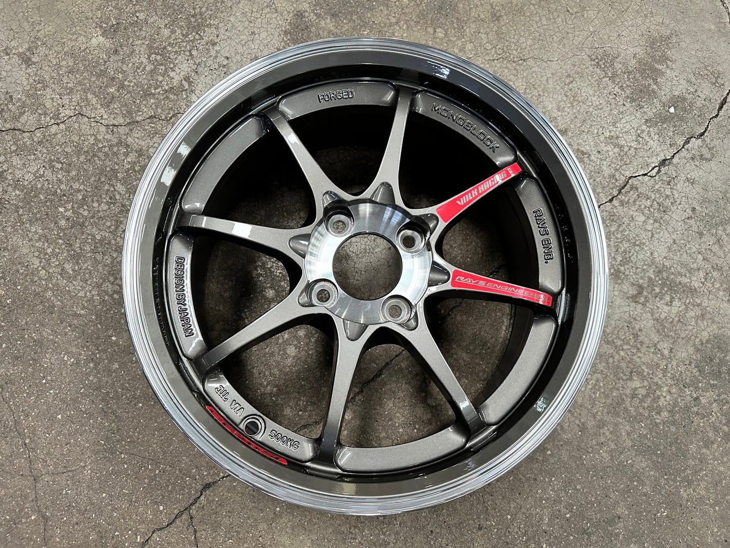 New 15X7 ET35 AOW Flow Formed CE28SLRim (4 wheel) Gloss Gunmetal 4X100