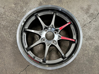 New 15X7 ET35 AOW Flow Formed CE28SLRim (4 wheel) Gloss Gunmetal 4X100