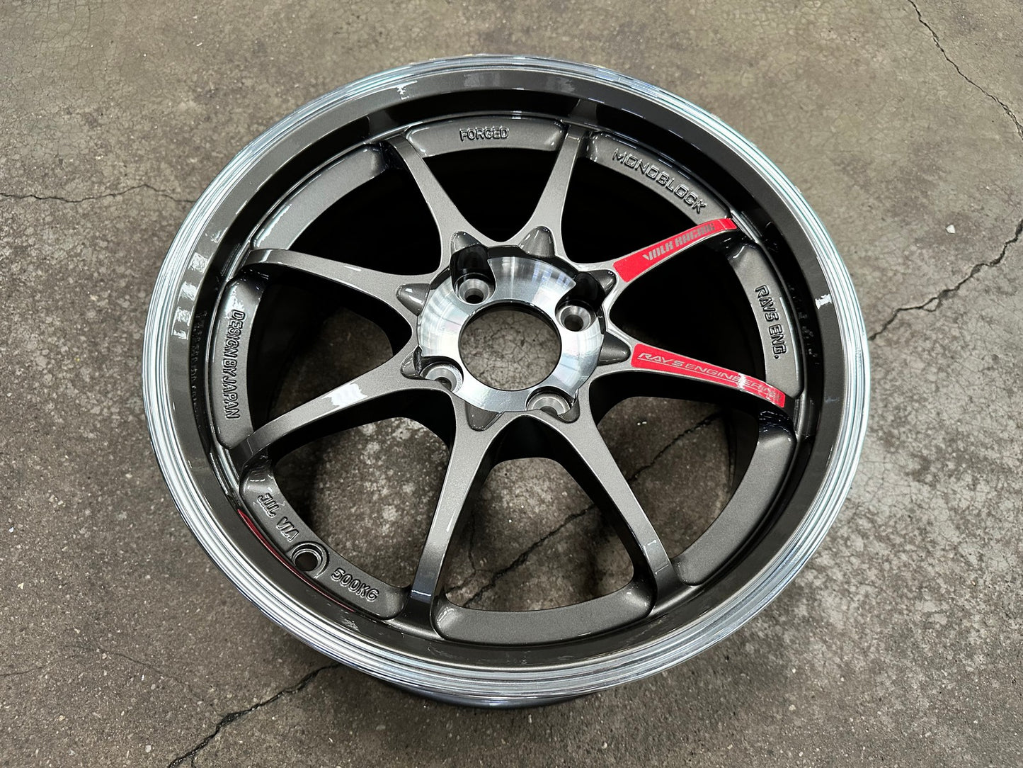 New 15X7 ET35 AOW Flow Formed CE28SLRim (4 wheel) Gloss Gunmetal 4X100