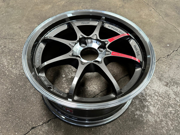 New 15X7 ET35 AOW Flow Formed CE28SLRim (4 wheel) Gloss Gunmetal 4X100