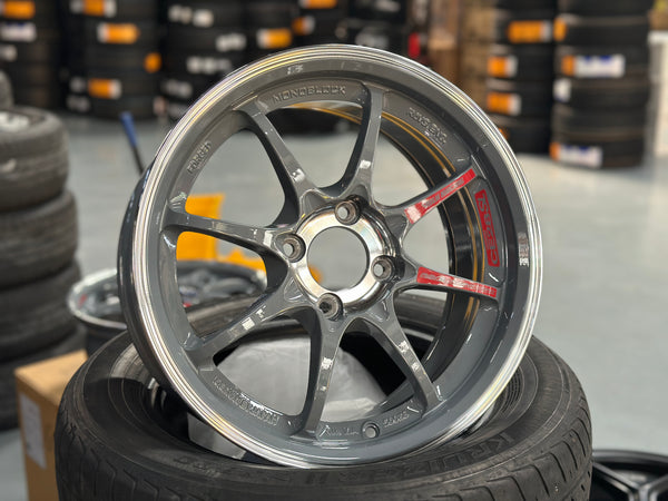 New 15X7 ET35 AOW CE28 SL Rim (4 wheel) Arms Grey 4X100