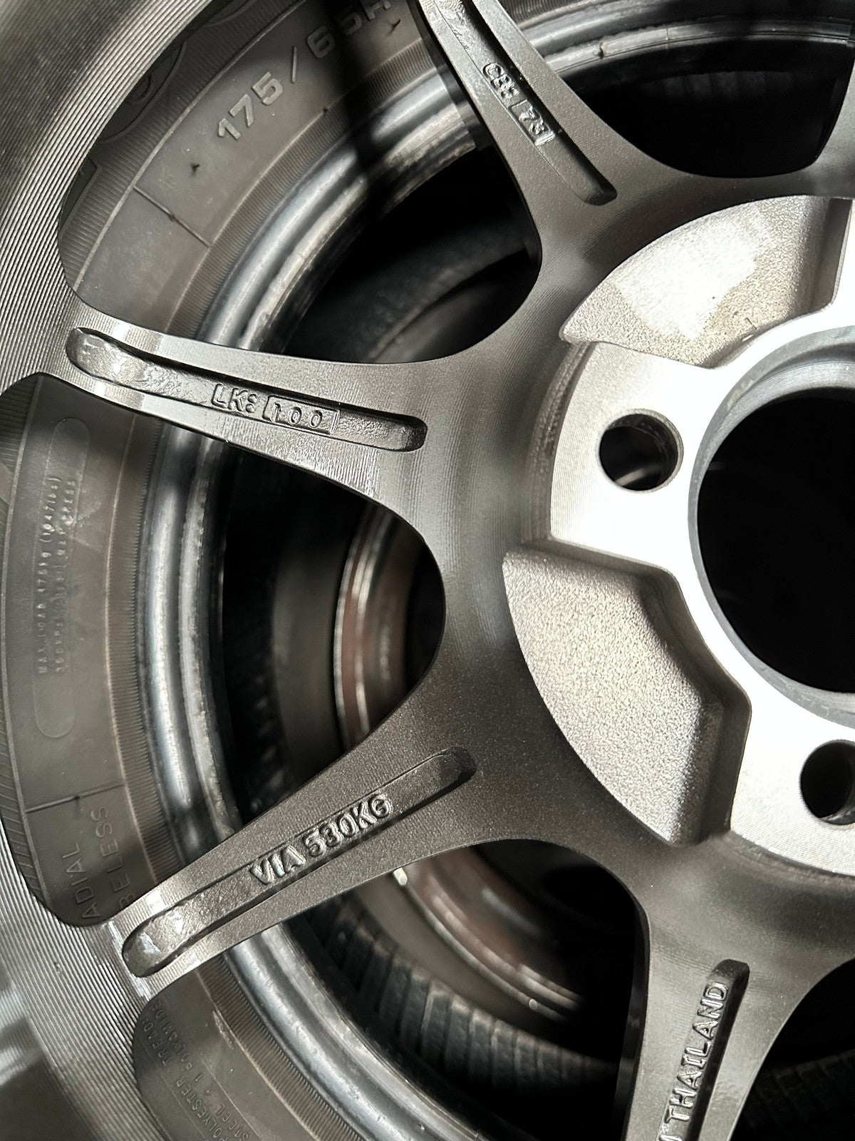 New 16X7 ET40 AOW Flow Formed CE28SLRim (4 wheel) Gloss Gunmetal 4X100