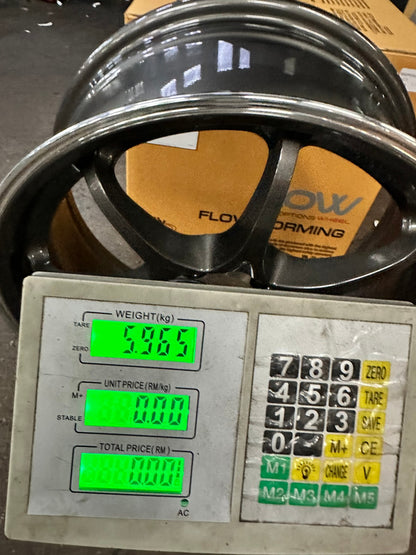 New 16X7 ET40 AOW Flow Formed CE28SLRim (4 wheel) Gloss Gunmetal 4X100