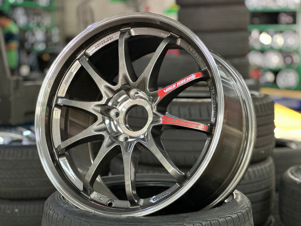 New 18X9.5 ET44 AOW Flow Formed CE28SLRim (4 wheel) Gloss Gunmetal 5X120