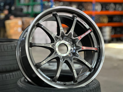 New 18X9.5 ET44 AOW Flow Formed CE28SLRim (4 wheel) Gloss Gunmetal 5X120