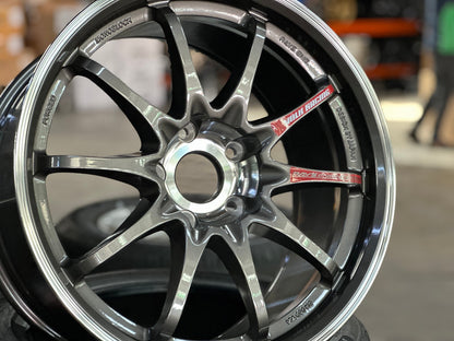 New 18X9.5 ET44 AOW Flow Formed CE28SLRim (4 wheel) Gloss Gunmetal 5X120