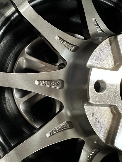 New 18X9.5 ET44 AOW Flow Formed CE28SLRim (4 wheel) Gloss Gunmetal 5X120