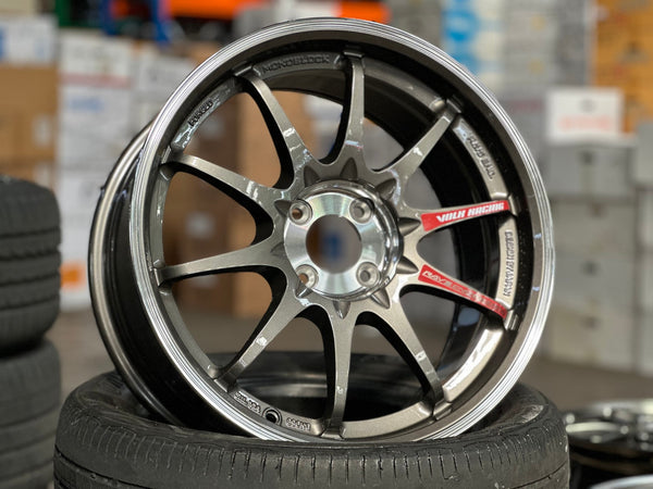 New 17X8 ET40 AOW Flow Formed CE28SLRim (4 wheel) Gloss Gunmetal 4X100