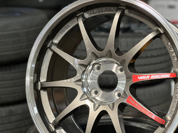 New 17X8 ET40 AOW Flow Formed CE28SLRim (4 wheel) Gloss Gunmetal 4X100