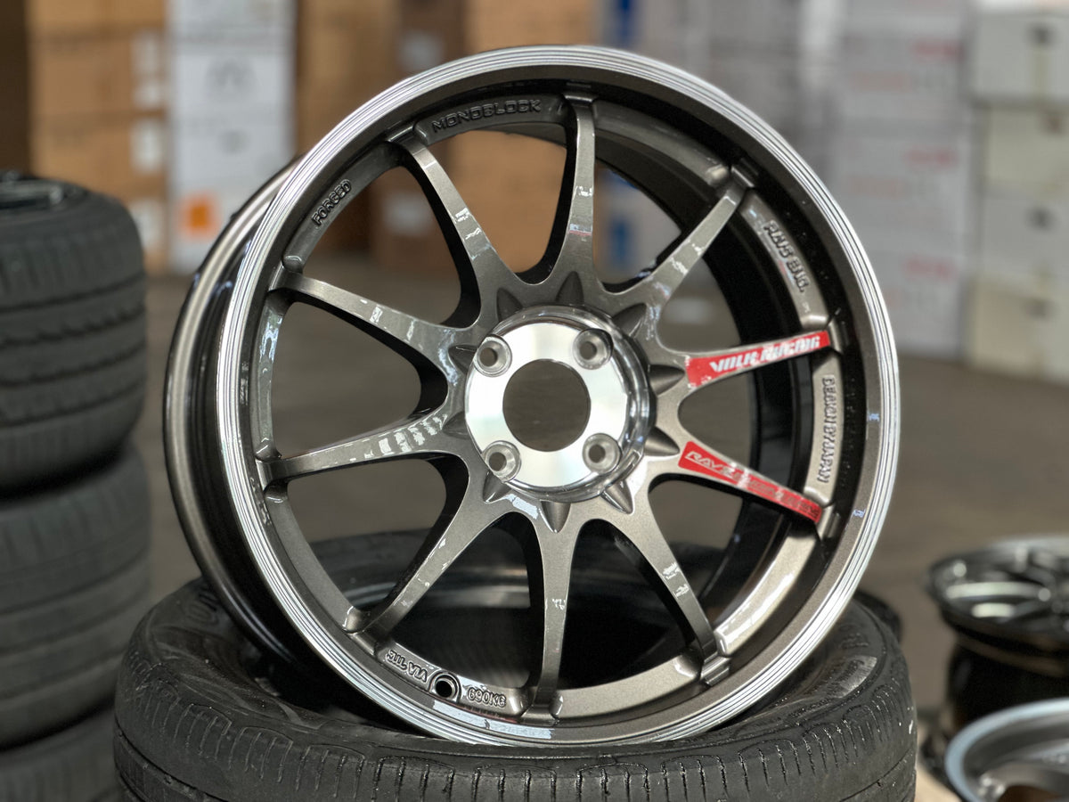 New 17X8 ET40 AOW CE28 SL Rim (4 wheel) Gloss Gunmetal 4X100