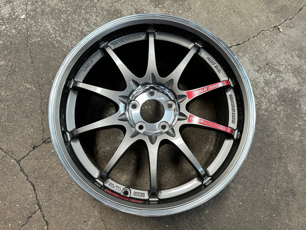 New 17X8 ET35 AOW Flow Formed CE28SLRim (4 wheel) Gloss Gunmetal 5X100