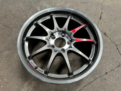 New 17X8 ET35 AOW Flow Formed CE28SLRim (4 wheel) Gloss Gunmetal 5X112