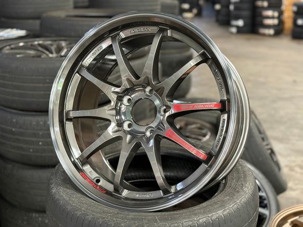 New 18X8.5 ET43 AOW Flow Formed CE28SLRim (4 wheel) Gloss Gunmetal 5X114.3