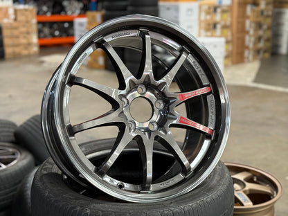 New 18X8.5 ET43 AOW Flow Formed CE28SLRim (4 wheel) Gloss Gunmetal 5X114.3
