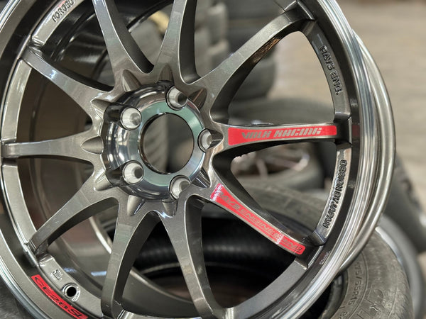 New 18X8.5 ET43 AOW Flow Formed CE28SLRim (4 wheel) Gloss Gunmetal 5X114.3