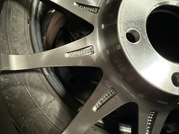 New 18X8.5 ET43 AOW Flow Formed CE28SLRim (4 wheel) Gloss Gunmetal 5X114.3