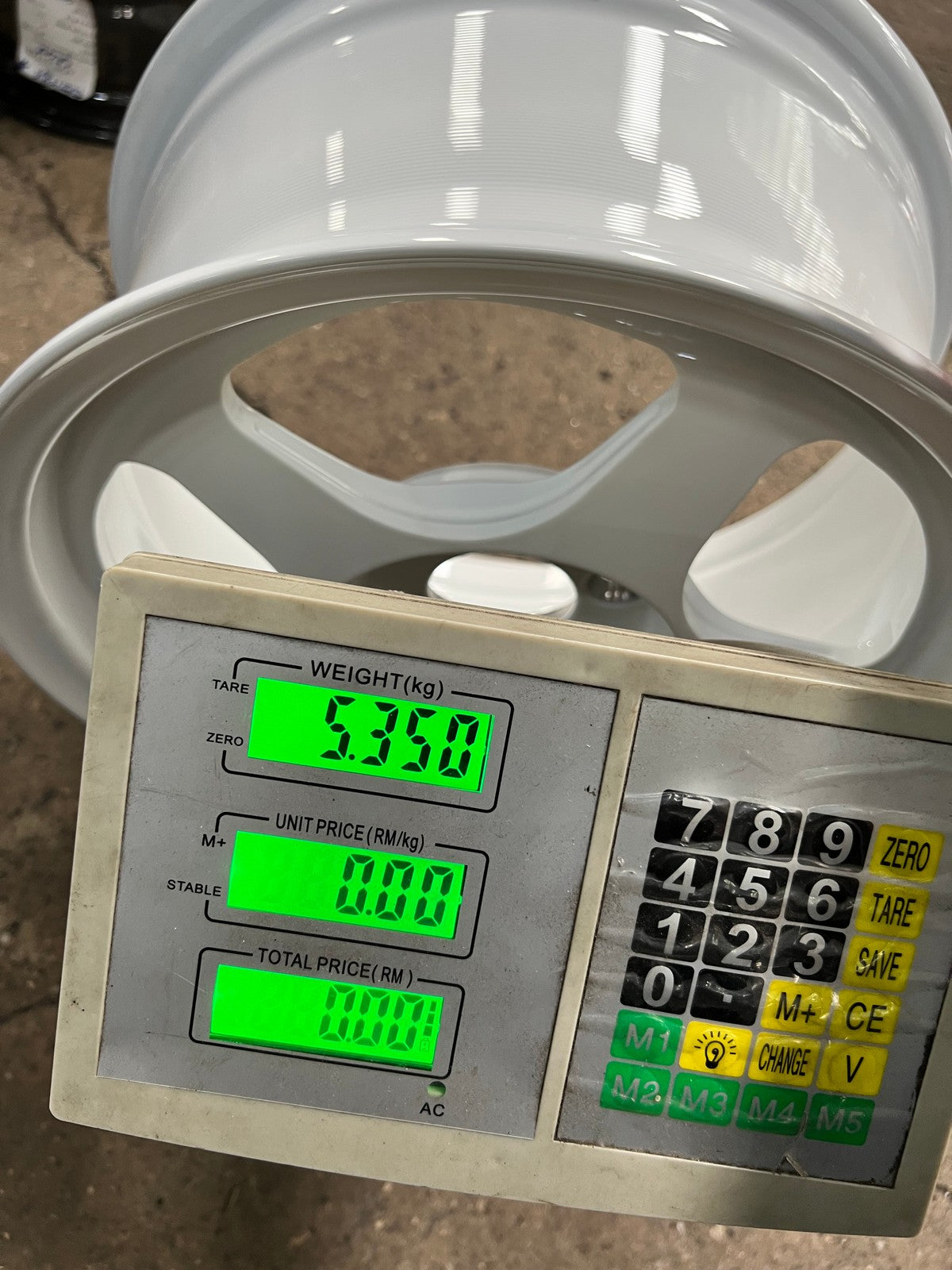 New 15X7 ET41 AOW Flow Formed Evo Rim (4 wheel) Gloss White 4X100