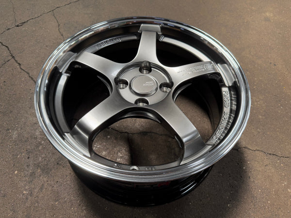 New 16X7 ET40 AOW Flow Formed GT Rim (4 wheel) Gloss Gunmetal 4X100