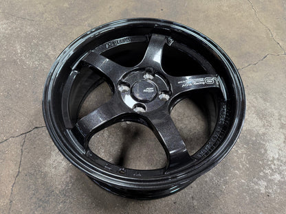 New 16X7 ET40 AOW Flow Formed GT Rim (4 wheel) Gloss Black 4X100