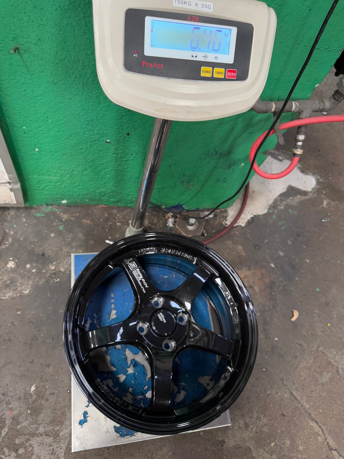 New 16X7 ET40 AOW Flow Formed GT Rim (4 wheel) Gloss Black 4X100